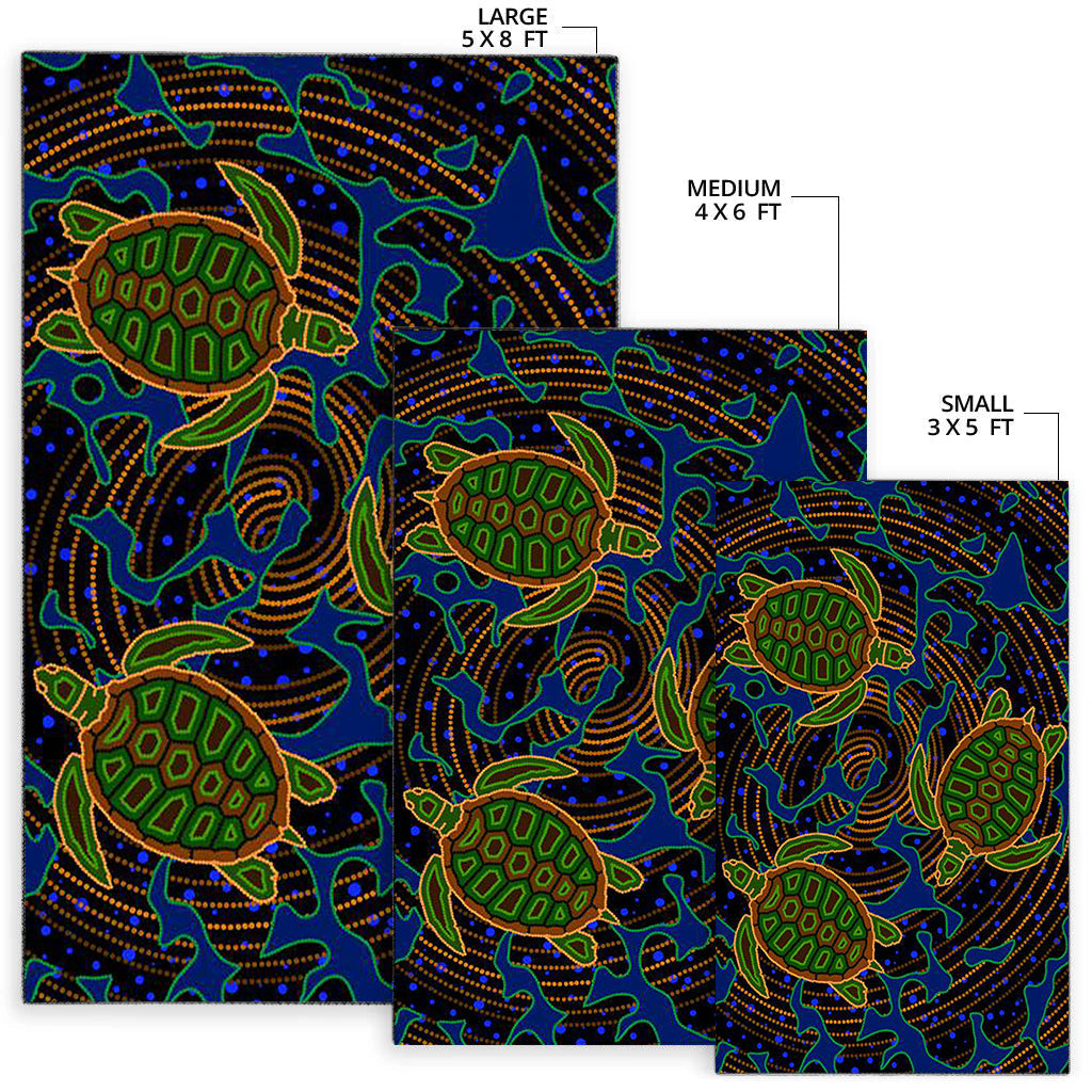 turtle-area-rug-aboriginal-no-2