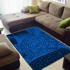 turtle-area-rug-aboriginal-blue-style