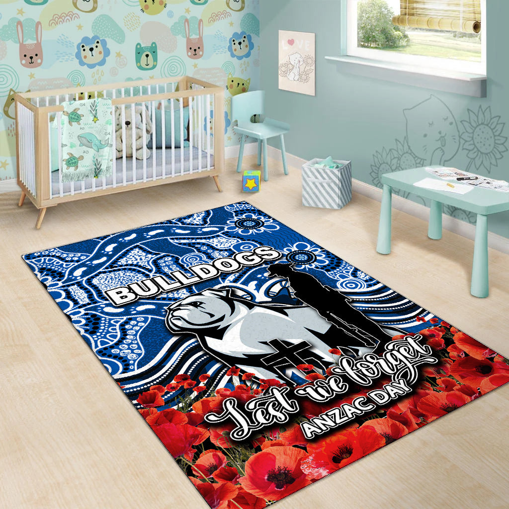 canterbury-bankstown-bulldogs-area-rug-anzac-day-poppy-flowers-with-aboriginal