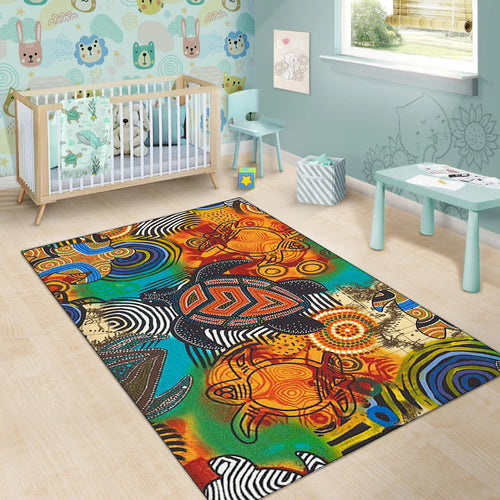 turtle-area-rug-aboriginal-no-3