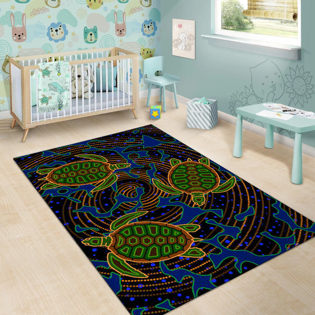 turtle-area-rug-aboriginal-no-2