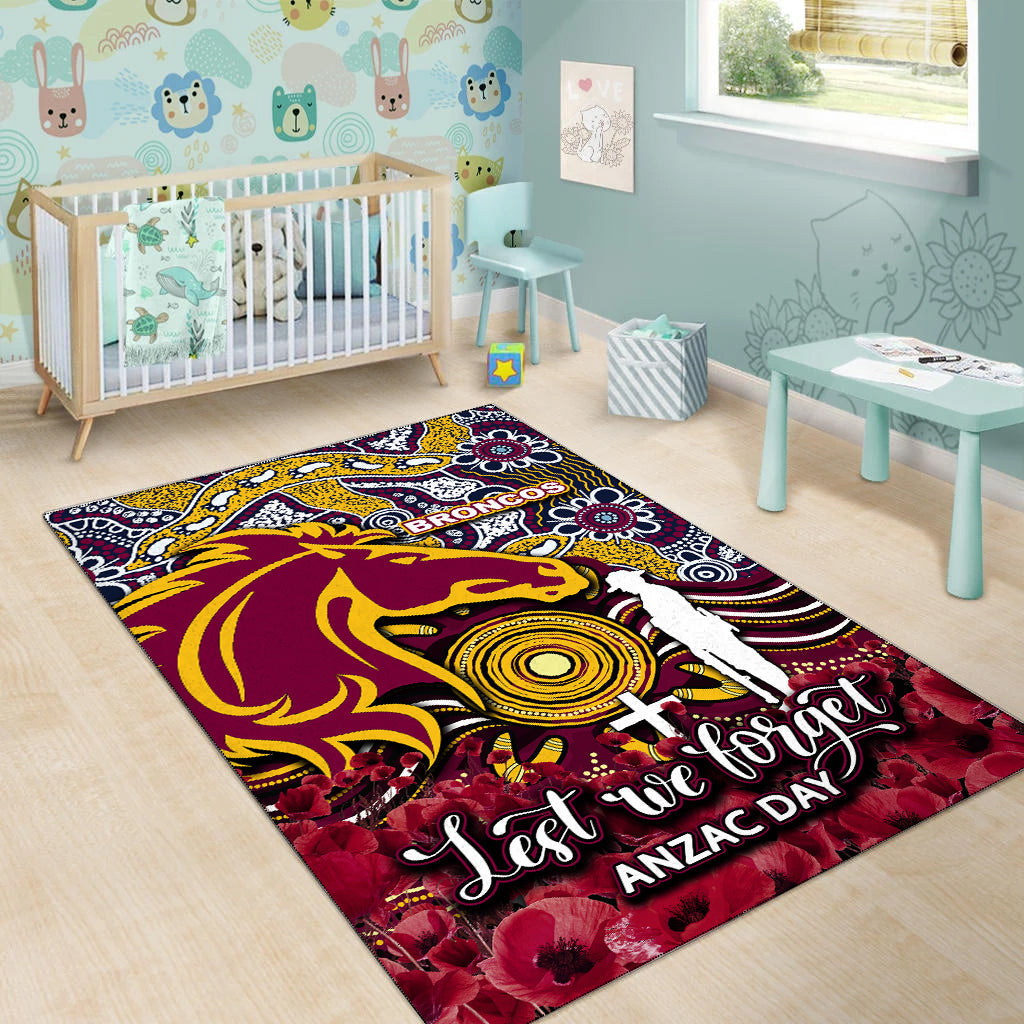 brisbane-broncos-area-rug-anzac-day-poppy-flowers-with-aboriginal