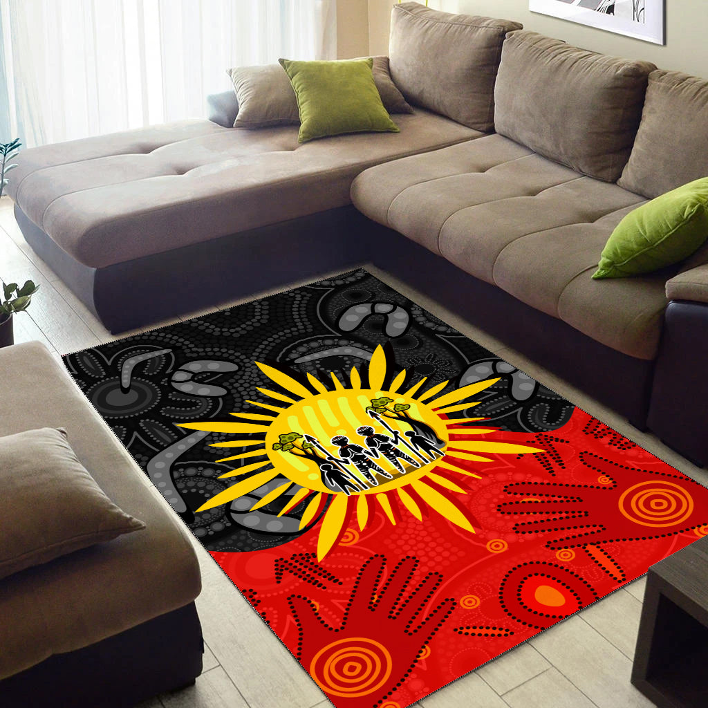aboriginal-family-area-rug-flag-style