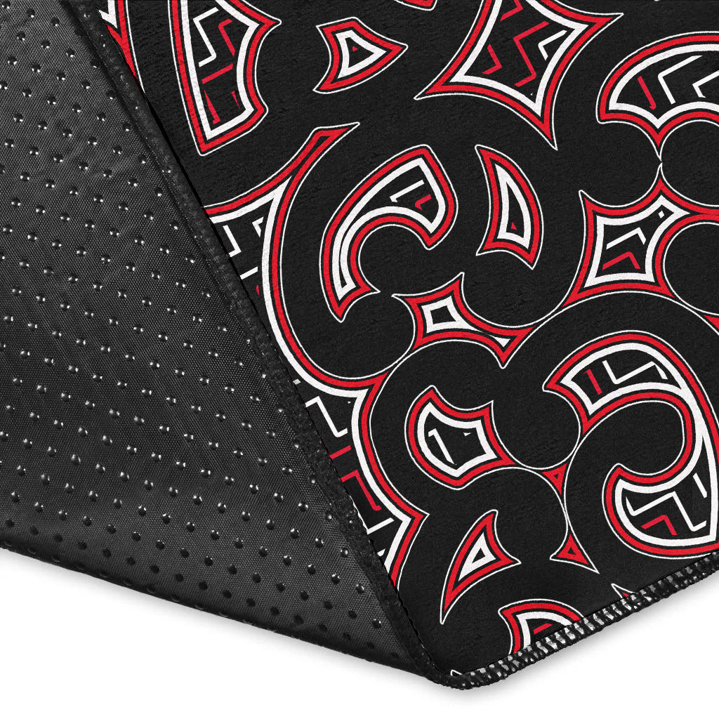 new-zealand-area-rug-maori-graphic-tee-patterns-red
