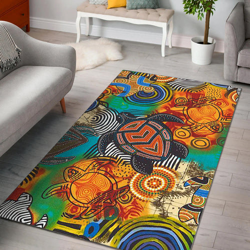 turtle-area-rug-aboriginal-no-3