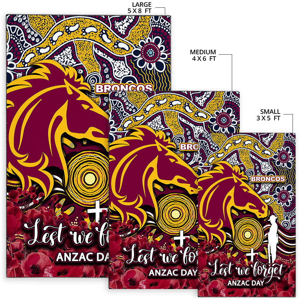 brisbane-broncos-area-rug-anzac-day-poppy-flowers-with-aboriginal