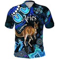 australian-astrology-polo-shirt-aries-kangaroo-zodiac-aboriginal-vibes-blue
