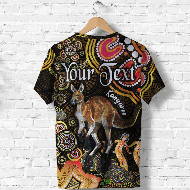 custom-personalised-australian-astrology-t-shirt-aries-kangaroo-zodiac-aboriginal-vibes-gold