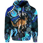 custom-personalised-australian-astrology-zip-up-and-pullover-hoodie-aries-kangaroo-zodiac-aboriginal-vibes-blue