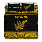 aotearoa-new-zealand-maori-bedding-set-silver-fern-yellow