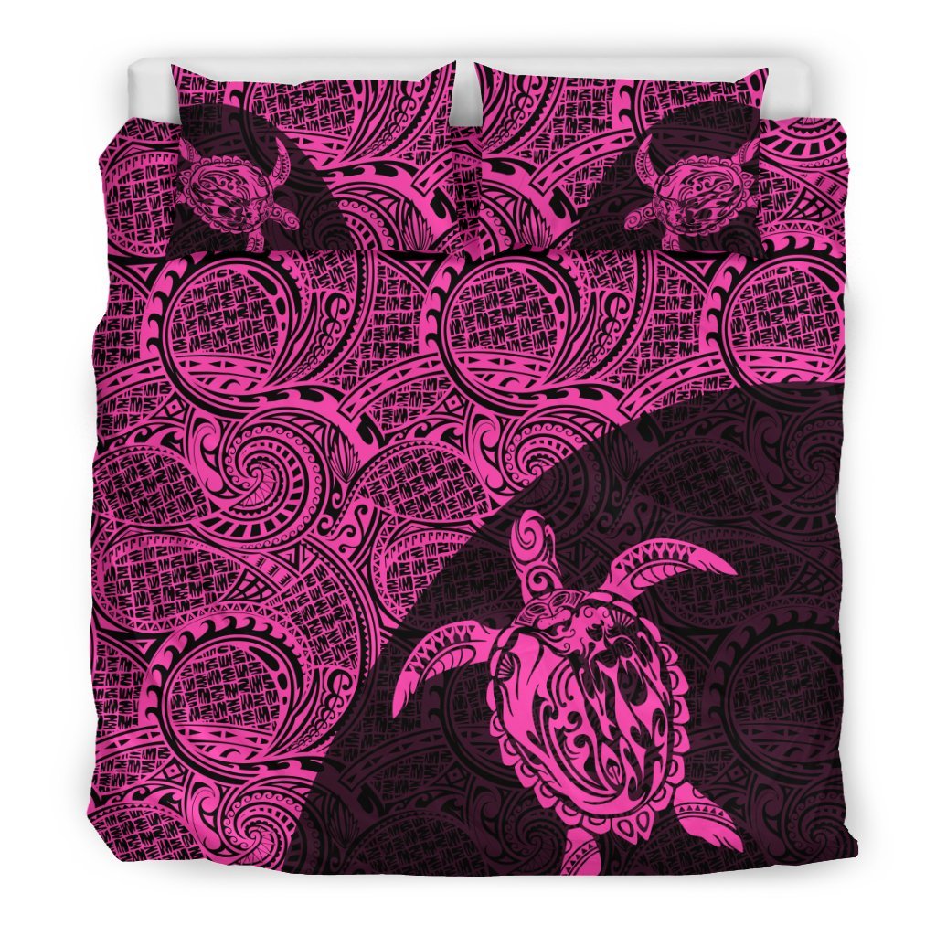 hawaii-bedding-set-tribal-turtle-mermaid-duvet-cover-and-pillow-case-7