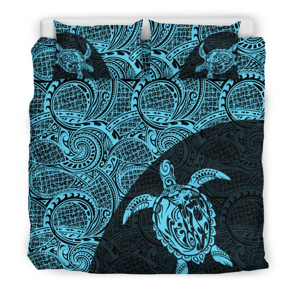 hawaii-bedding-set-tribal-turtle-mermaid-duvet-cover-and-pillow-case-5