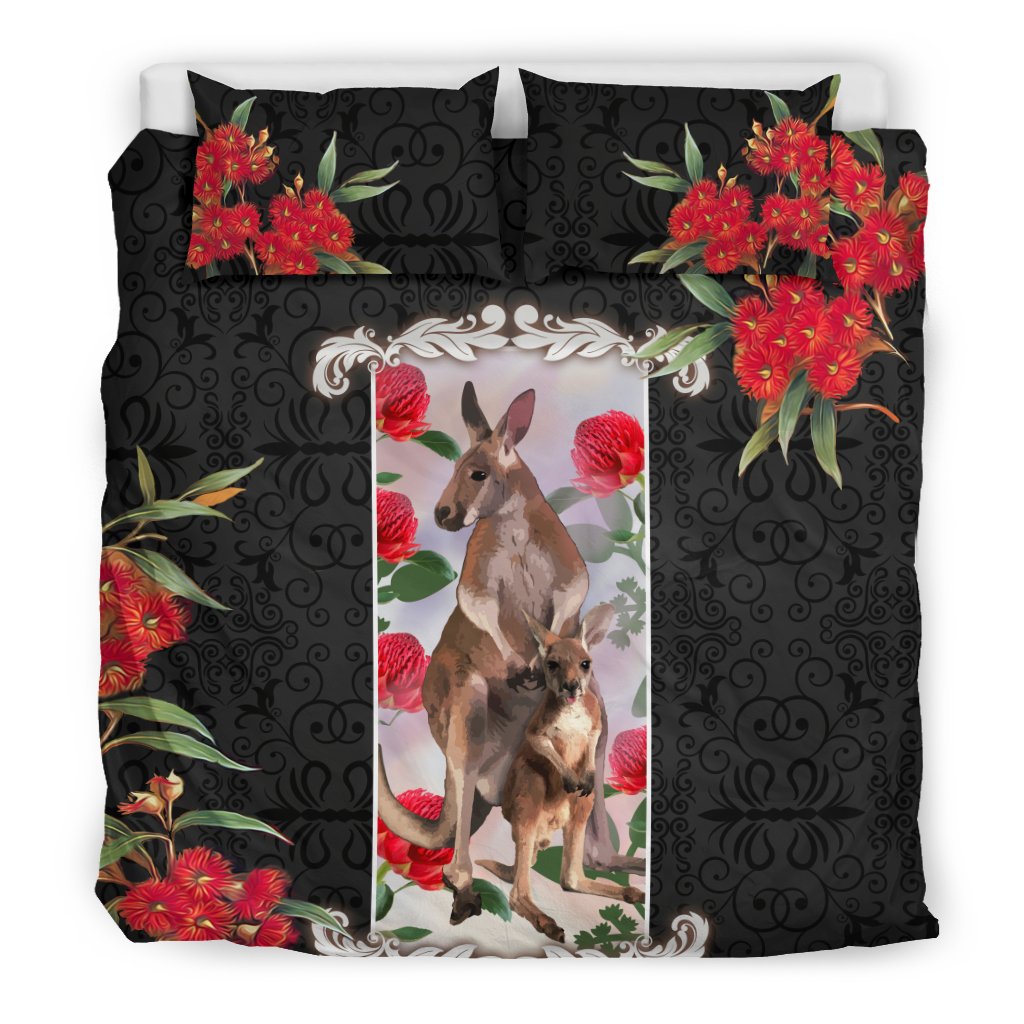 bedding-sets-kangaroo-bed-waratah-flowers-patterns-sets