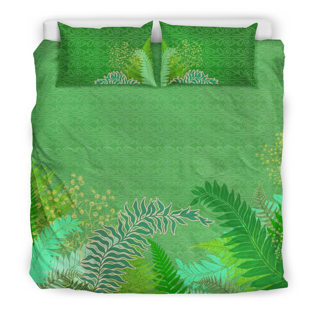 tropical-new-zealand-style-with-silver-fern-bedding-set-green-ver