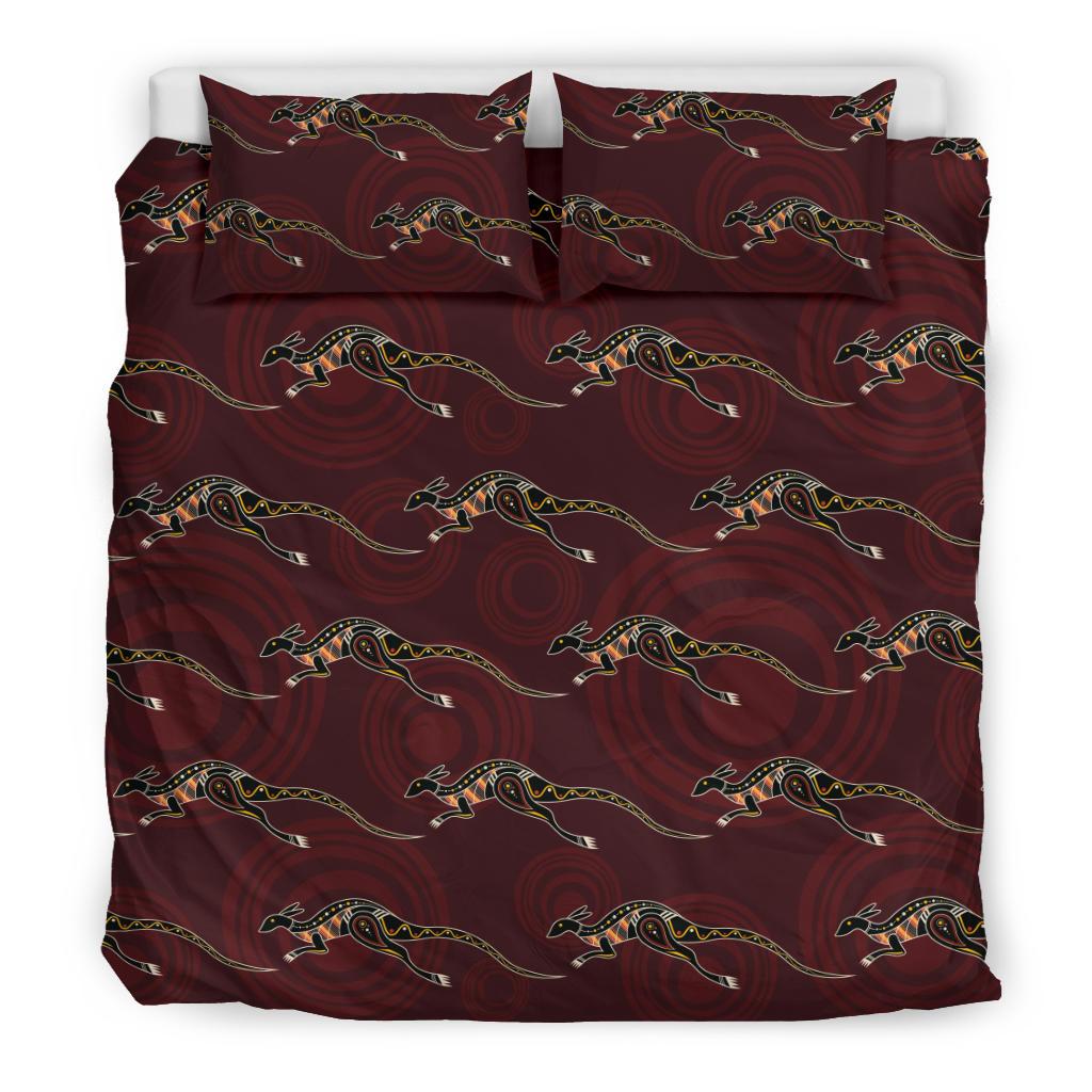 aboriginal-bedding-sets-kangaroo-patterns
