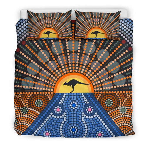 aboriginal-bedding-sets-kangaroo-sun-dot-painting