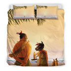 maori-people-with-beach-bedding-set