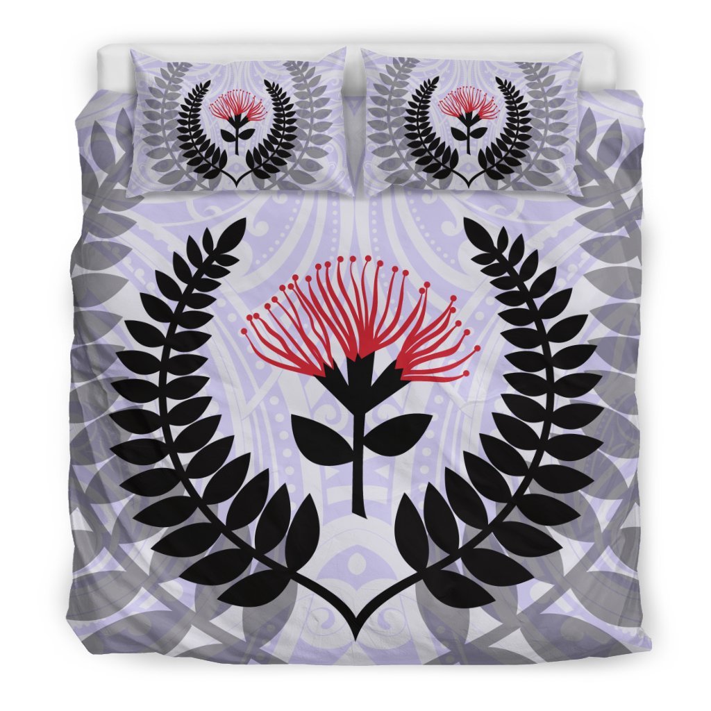 new-zealand-bedding-set-maori-silver-fern-and-pohutukawa
