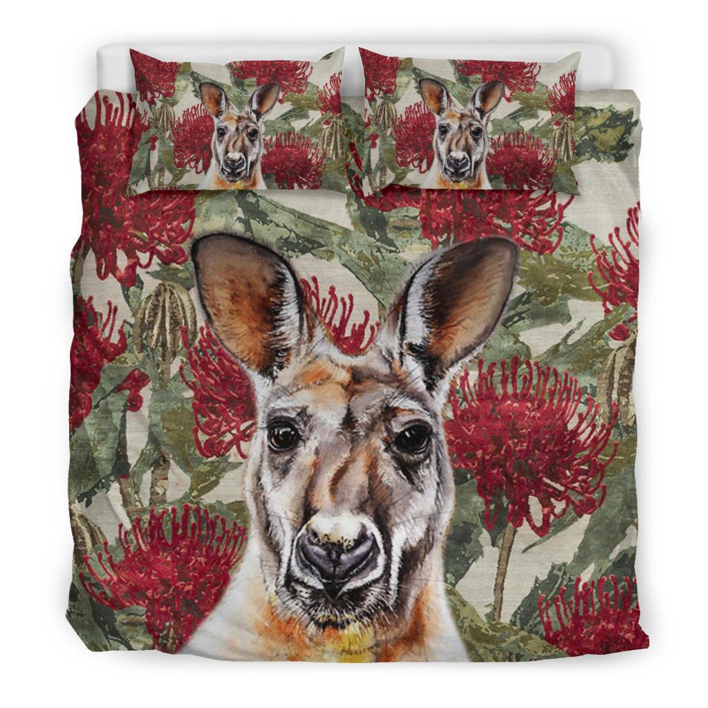 bedding-sets-kangaroo-bed-waratah-drawing-painting-sets