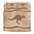 aboriginal-bedding-sets-kangaroo-dot-painting-circle-art