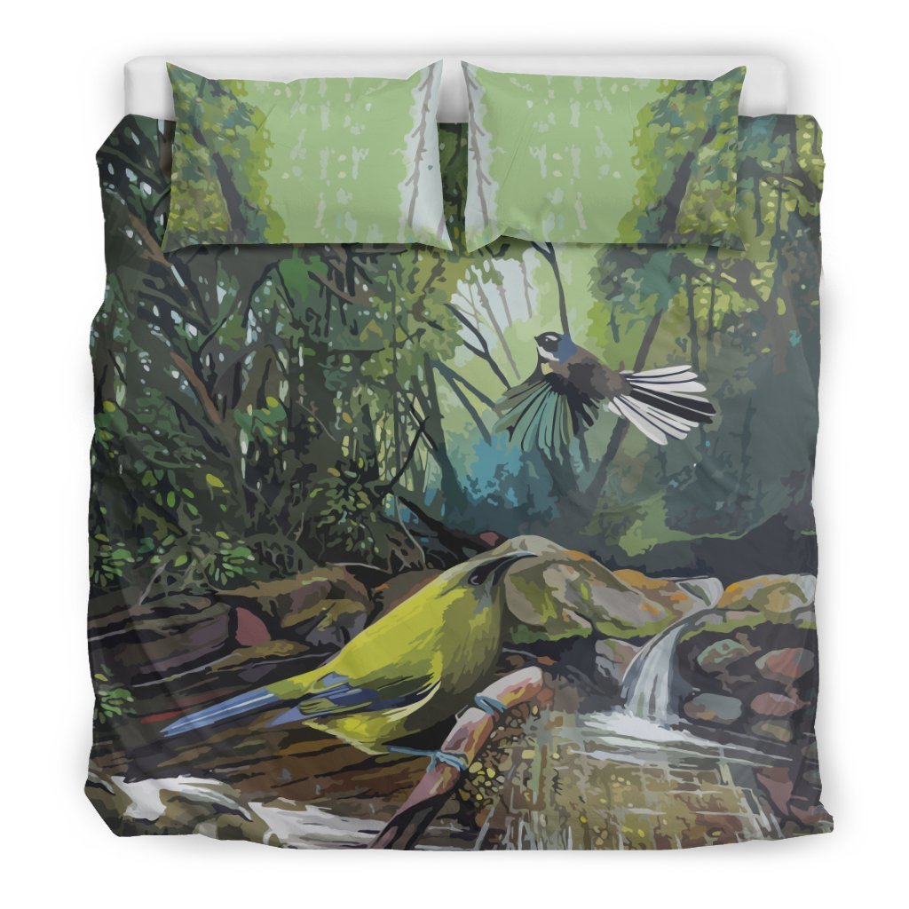 new-zealand-bedding-set-korimako-bird-duvet-cover-and-pillow-case