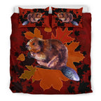 beaver-with-maple-canada-bedding-set