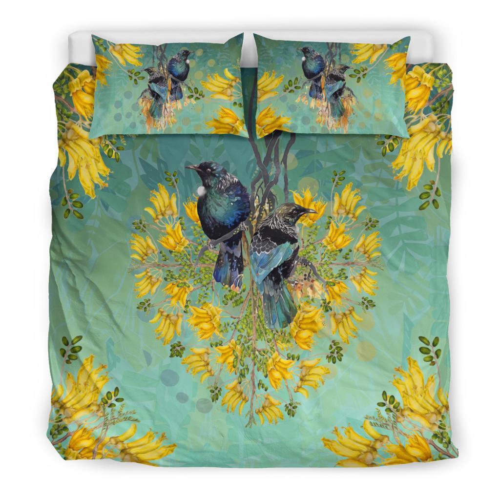 new-zealand-kowhai-bedding-set-tui-bird-duvet-cover-and-pillow-case-5