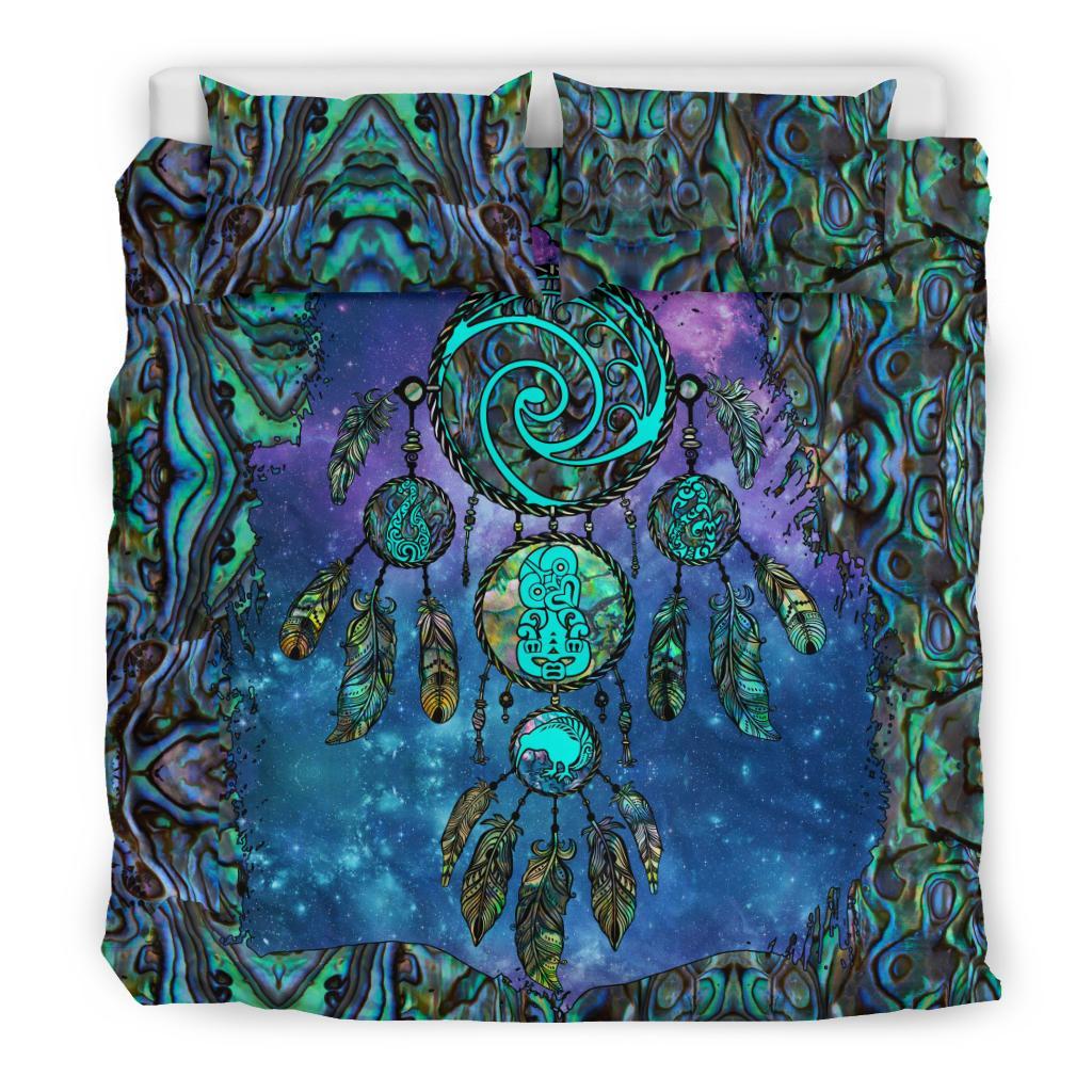 new-zealand-bedding-set-dreamcatcher-paua-shell-duvet-cover-and-pillow-case