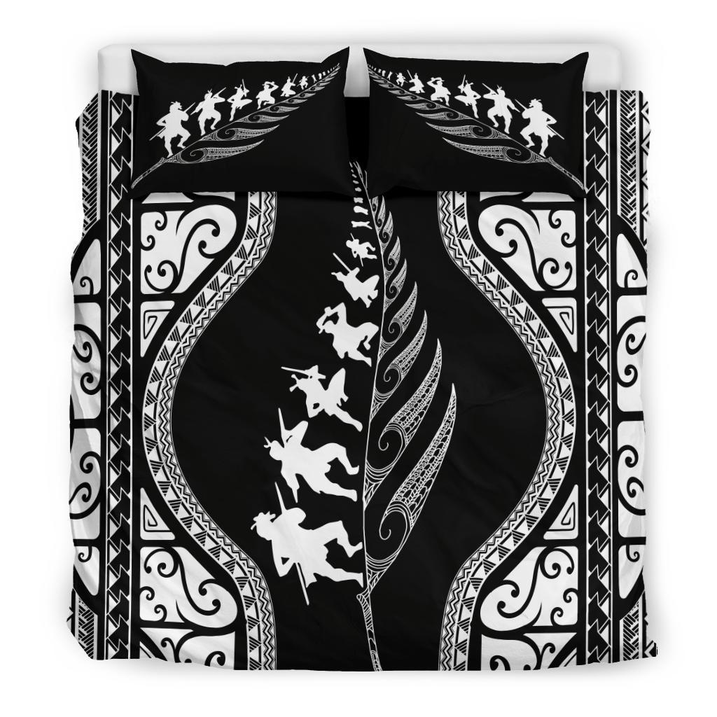 new-zealand-haka-fern-bedding-set-black