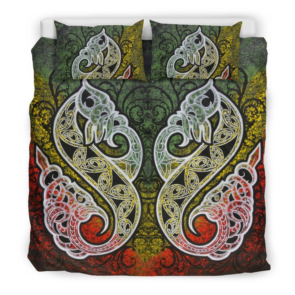 maori-manaia-bedding-set-painting