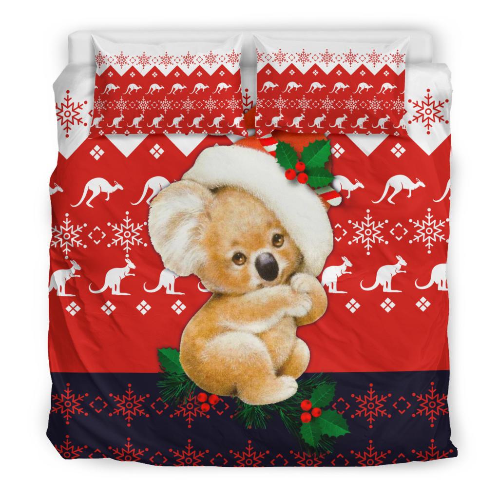 christmas-bedding-sets-koala-bed-kangaroo-symbol-snowflakes-sets