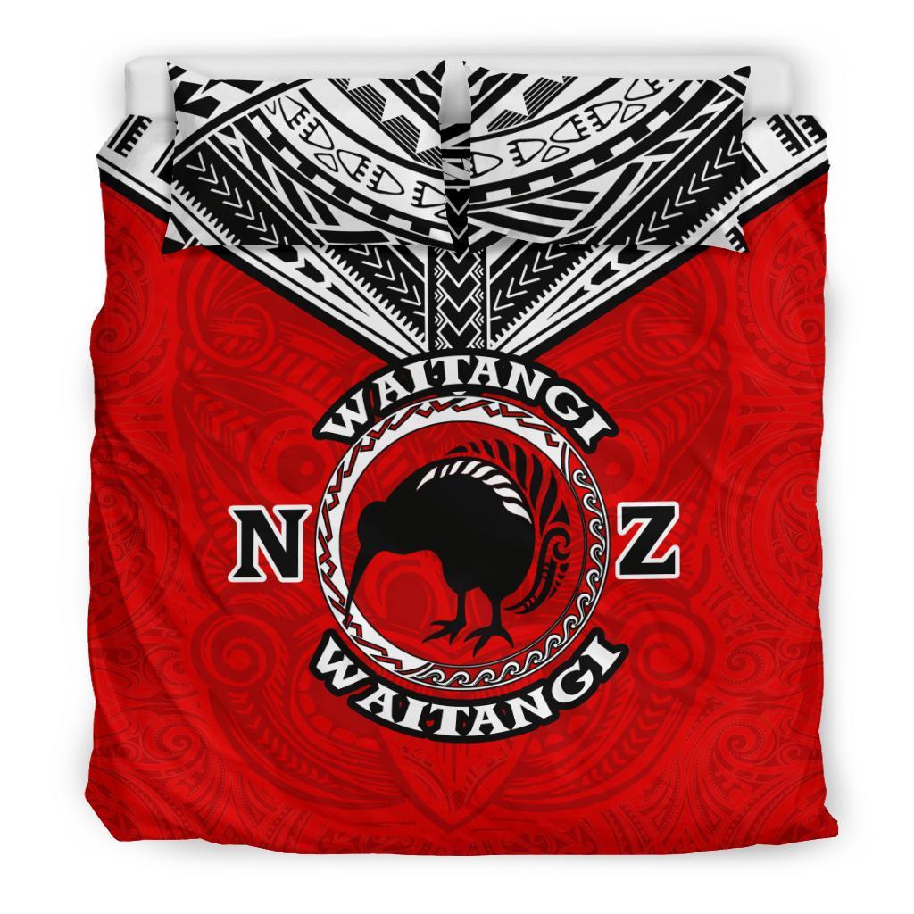 new-zealand-maori-bedding-set-waitangi-day-red