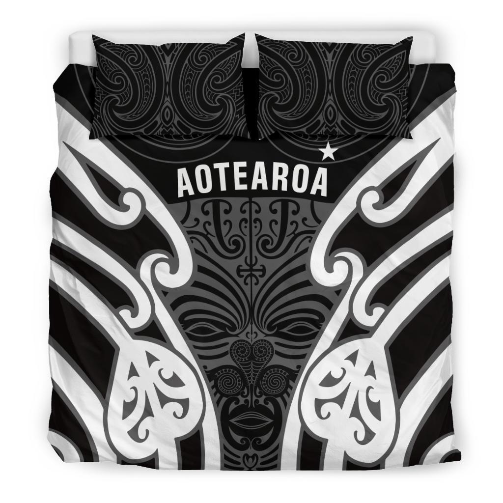 aotearoa-bedding-set-maori-moko-black-white