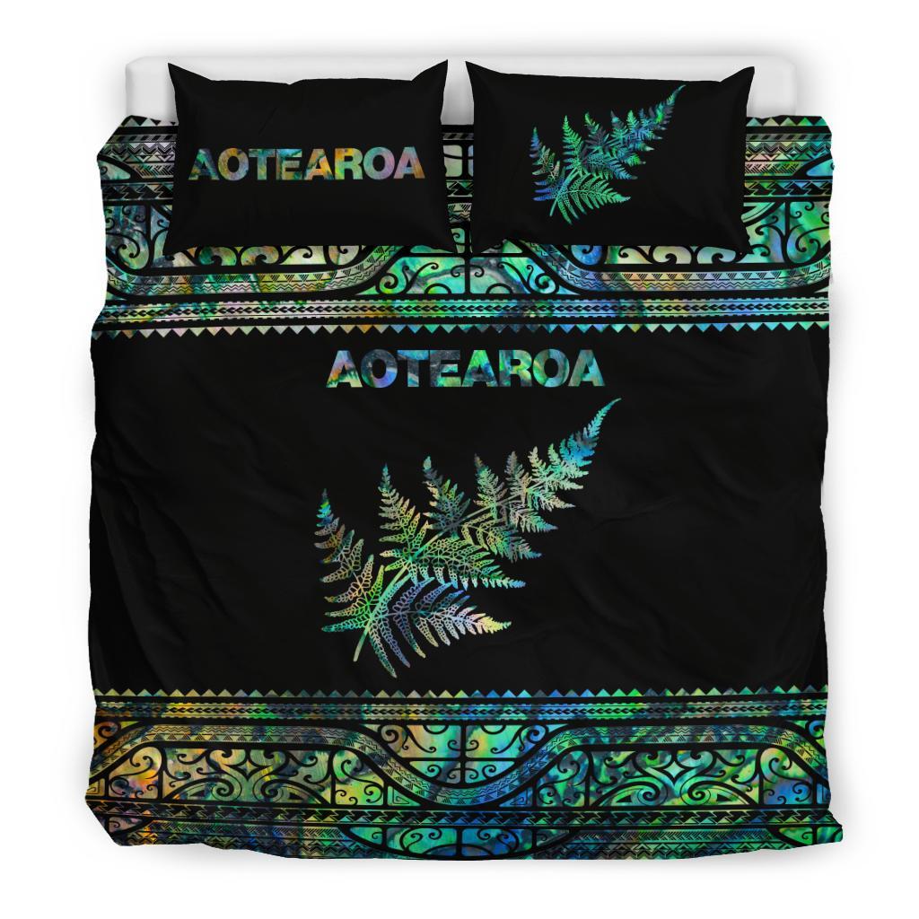 aotearoa-new-zealand-maori-bedding-set-silver-fern-paua-shell
