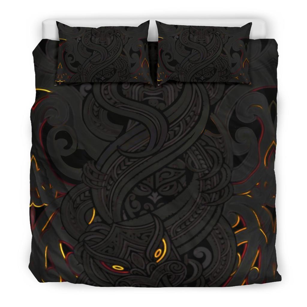 new-zealand-bedding-set-maori-gods-tumatauenga-god-of-war-black
