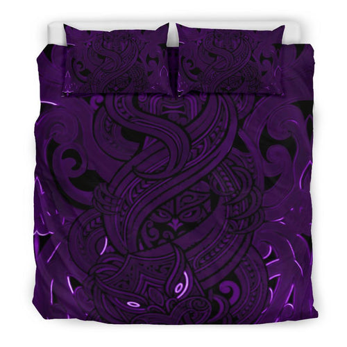 new-zealand-bedding-set-maori-gods-tumatauenga-god-of-war-purple