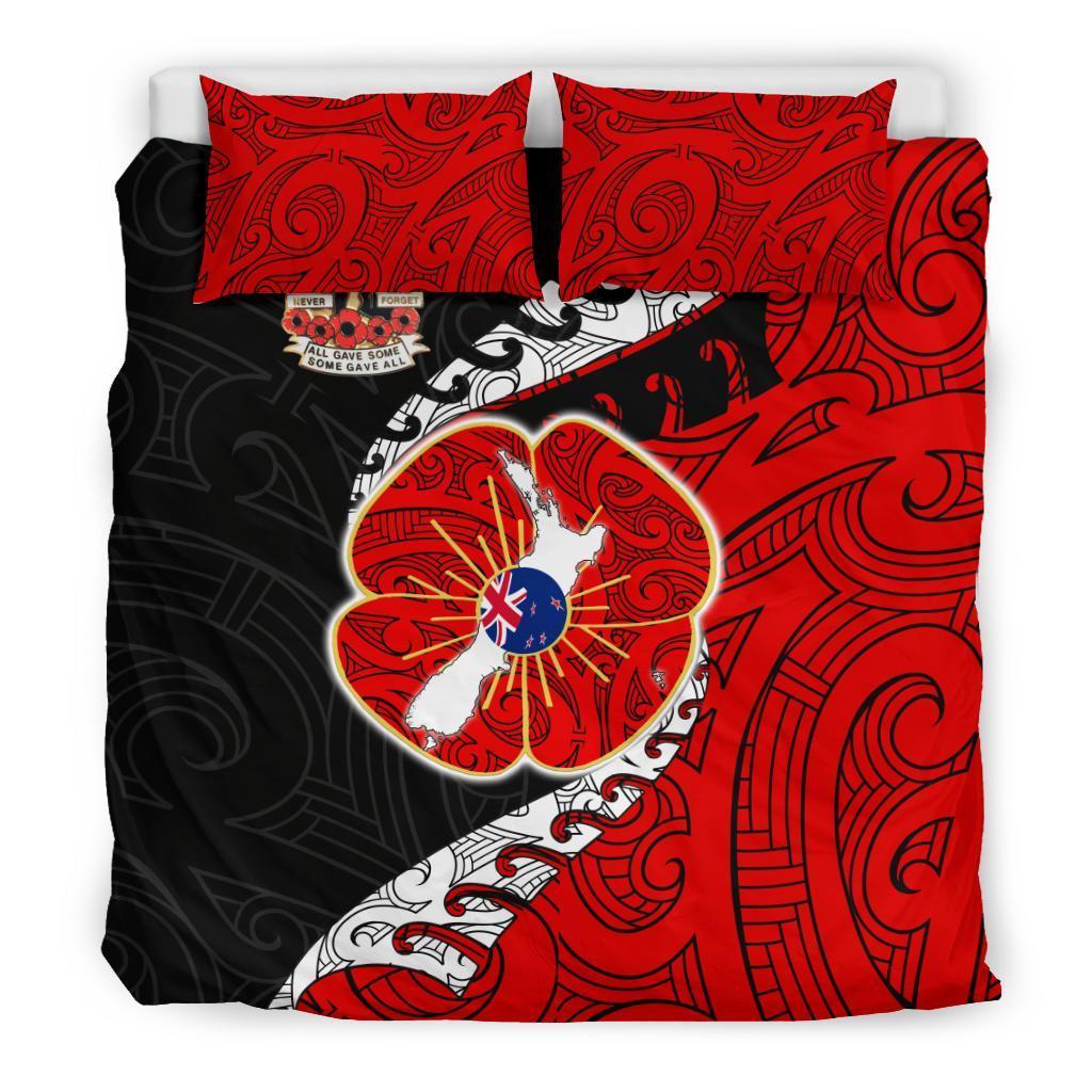 anzac-new-zealand-bedding-set-lest-we-forget-poppy-map-silver-fern-nz