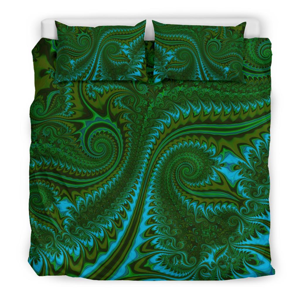 new-zealand-bedding-set-koru-fern-duvet-cover-and-pillow-case-abstract-style-02