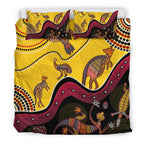 aboriginal-bedding-set-indigenous-animals-life-art