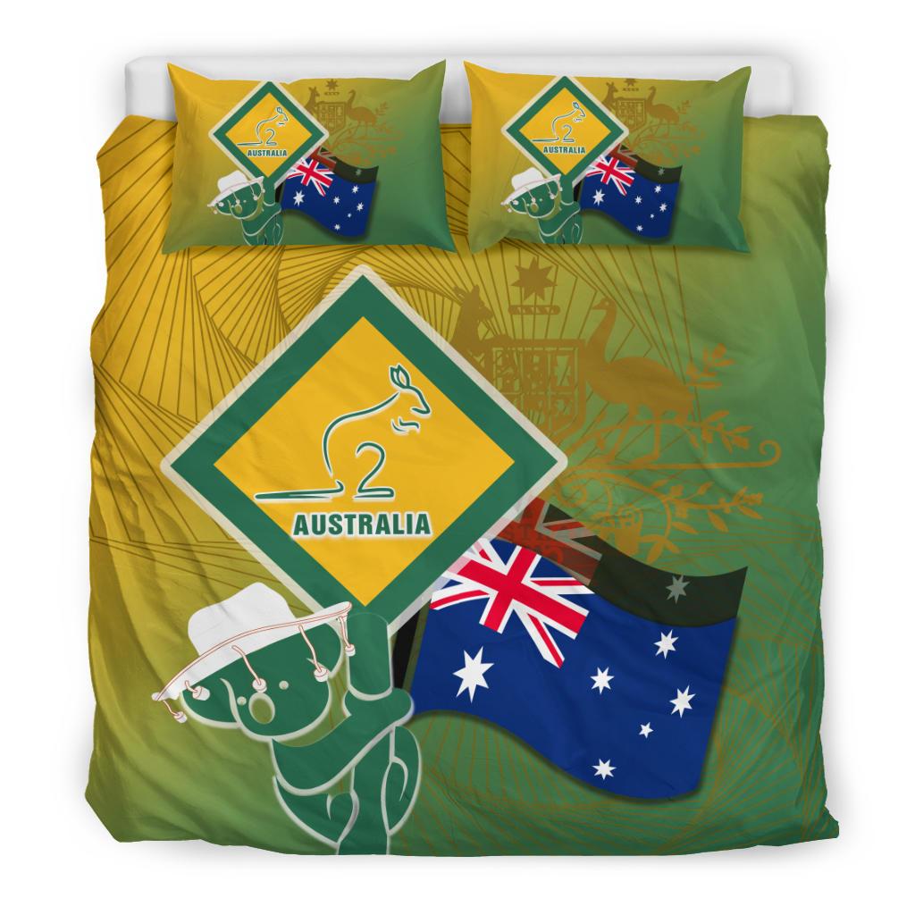 bedding-sets-aus-flag-and-coat-of-arms-bedding-set-kangaroo-and-koala-sign