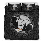 new-zealand-huia-bird-maori-bedding-set