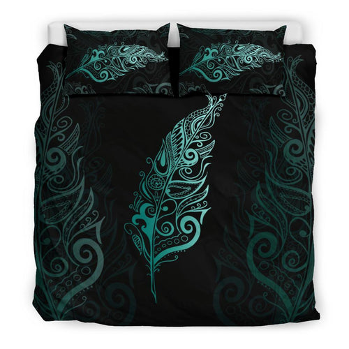 light-silver-fern-new-zealand-bedding-set-turquoise
