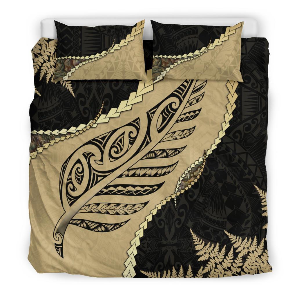 paua-shell-maori-silver-fern-bedding-set-golden