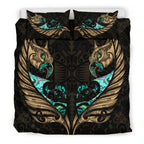 new-zealand-bedding-set-manaia-paua-fern-wing-gold
