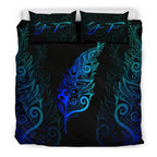 signature-custom-light-silver-fern-bedding-set-blue