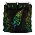 signature-custom-light-silver-fern-bedding-set-green
