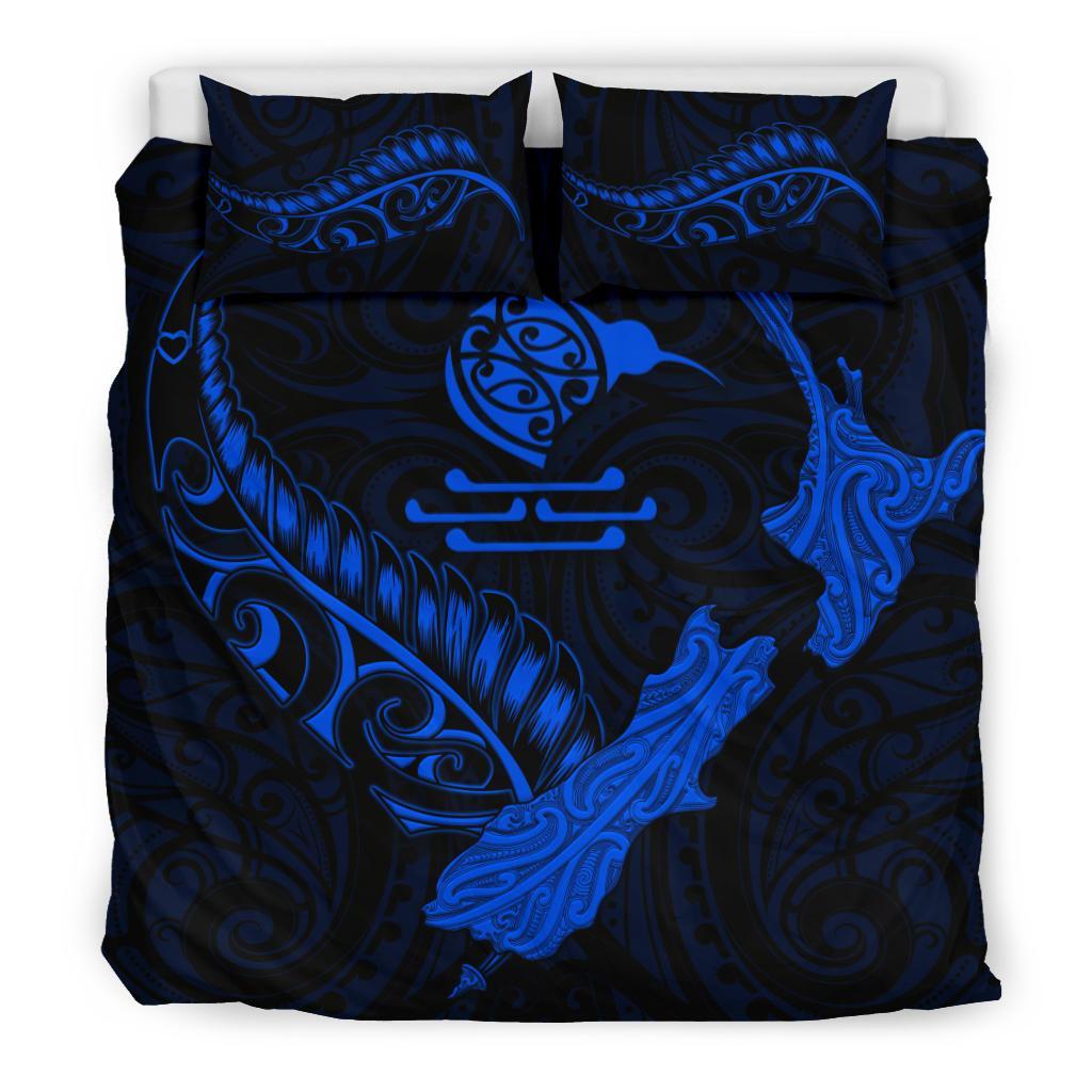 new-zealand-heart-bedding-set-map-kiwi-mix-silver-fern-blue