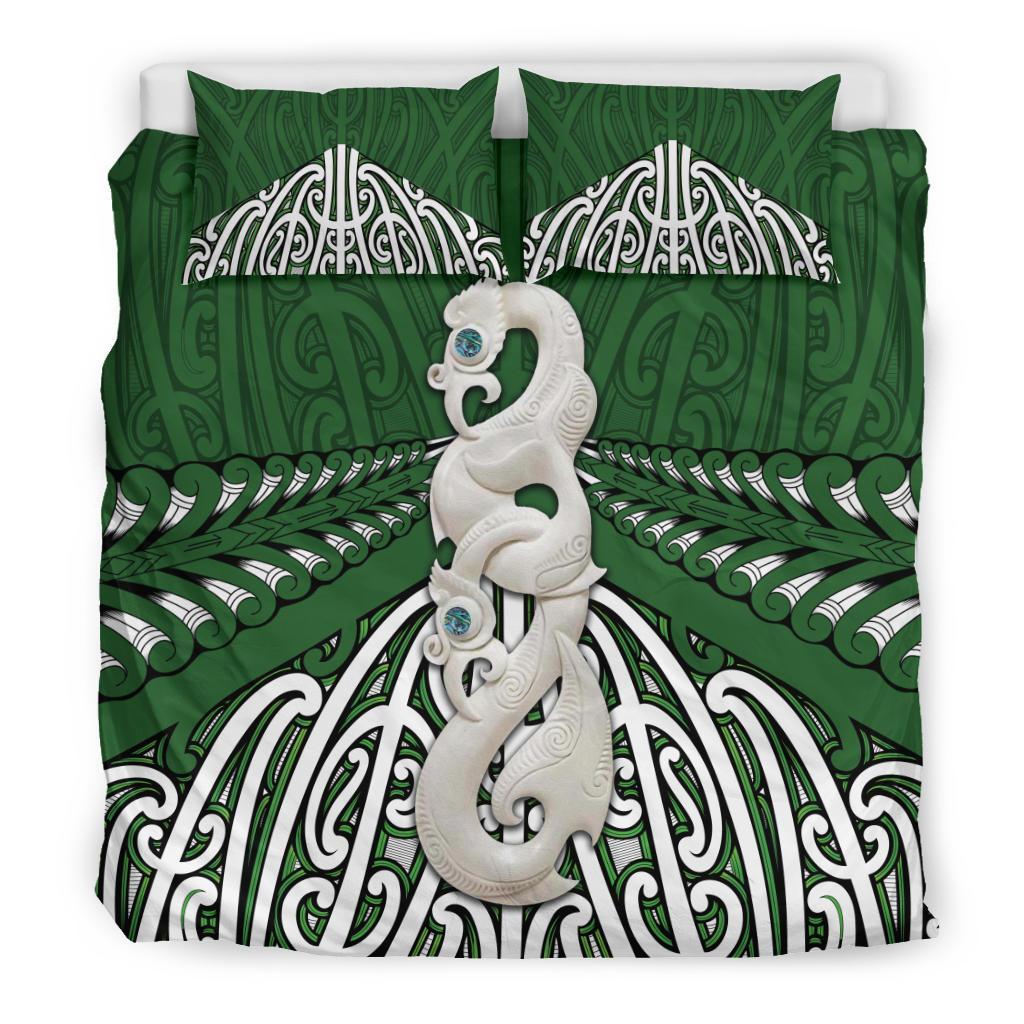 maori-moko-tattoo-bedding-set-manaia-pounamu