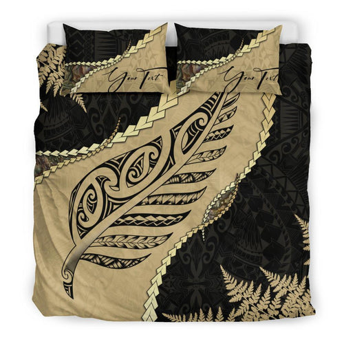 signature-custom-paua-shell-maori-silver-fern-bedding-set-golden