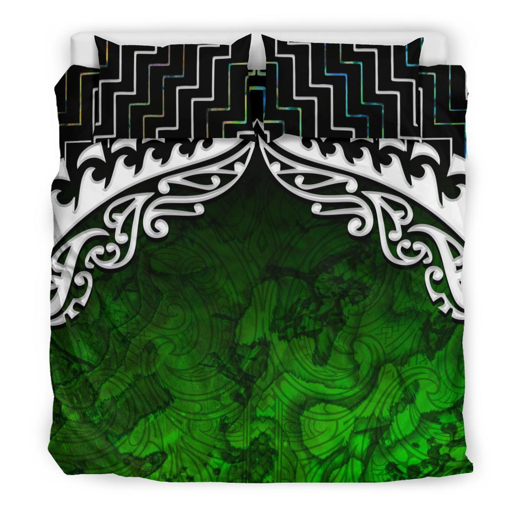 new-zealand-maori-silver-fern-poutama-bedding-set